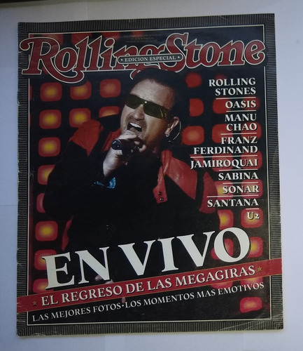 Revista Rolling Stone - Edición Especial Megagiras - 2006 