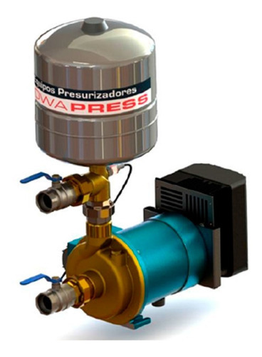 Equipamento pressurizador compacto Rowa Press 410 Vf com tanque de 24 litros