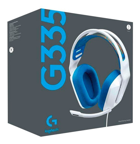 Auriculares Gamer Logitech G335 - Conectores 3.5mm Blanco