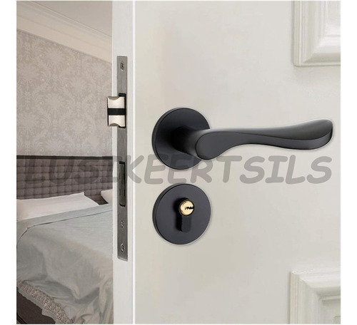 Lusikeertsils Cerradura Chapa Manija Para Puerta Recamara O