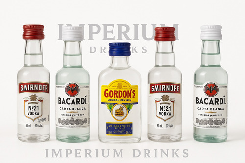 Kit 5x Miniaturas De Bebidas Colacionáveis