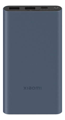 Batería Externa Ión De Litio 10000 Mah Azul