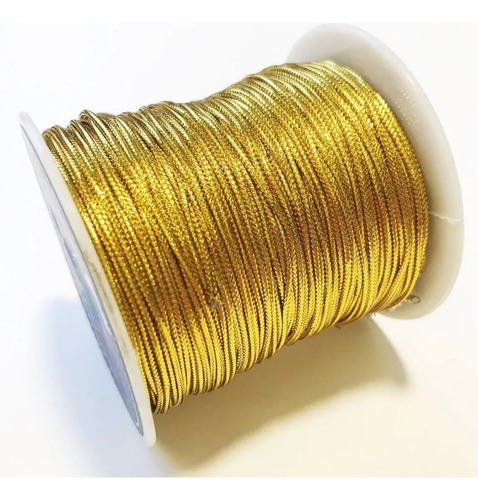 Hilo Metalizado Dorado 1,0mm X130m