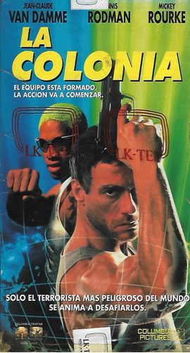 La Colonia Vhs Jean-claude Van Damme Dennis Rodman 1997