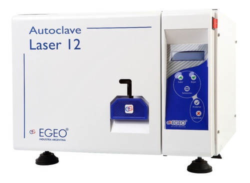 Autoclave Laser 12 Litros Egeo Con Bomba Vacio Automatico