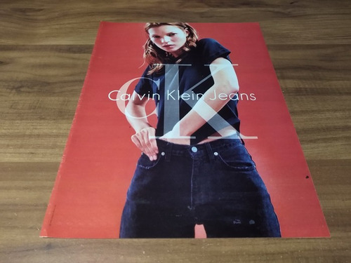 (pg465) Kate Moss * Publicidad Calvin Klein