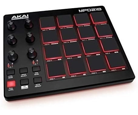 Akai Professional Mpd218, Controlador Usb / Midi De 16 Con 6