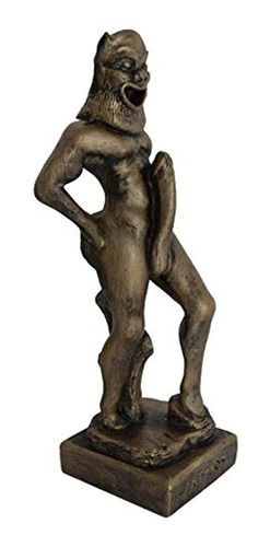 Talos Artifacts Satyr Pequeña Escultura De Estatua - Dionysu