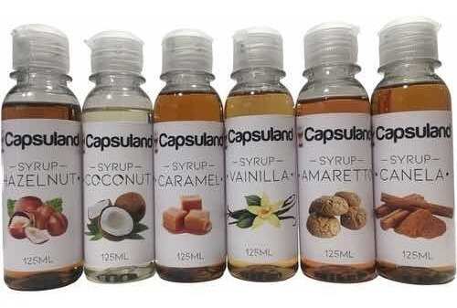 Sale! Syrup Capsuland 125ml Capsulas Dolce Gusto Nespresso