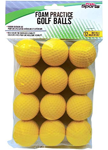 Golf 12 Unidade Color Amarillo 4f