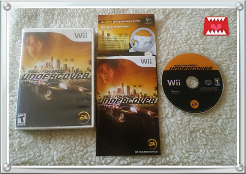 Jogo Need For Speed Undercover Nintendo Wii Mídia Física 