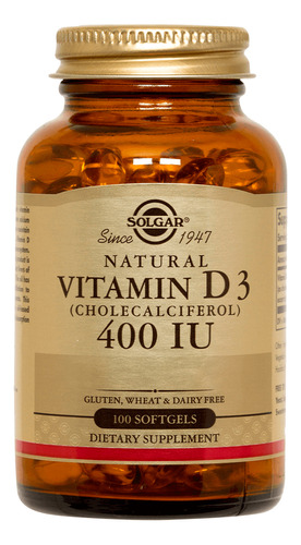 Vitamin D3 400 Iu - 100 Soft