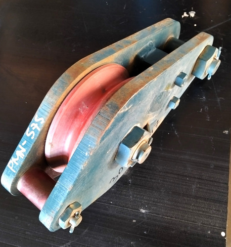 Bloque Patesca Reforzado De Garganta Ancha 17.5 Ton Skookum