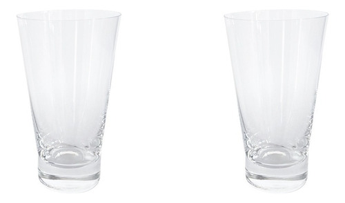 Imagen 3 de 7 de Vasos Cristal Bohemia Trago Largo Jugo Set X 6 Sofia 370ml