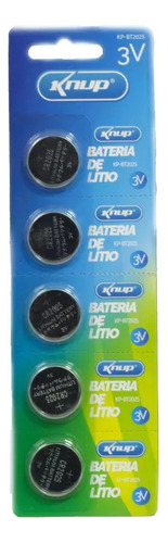 10 baterías de litio Cr2032 Knup Kpbt2032