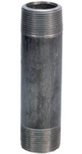 Tubo De Aço Galvanizado De 3/4 Com 50cm - Serviço De Rosca