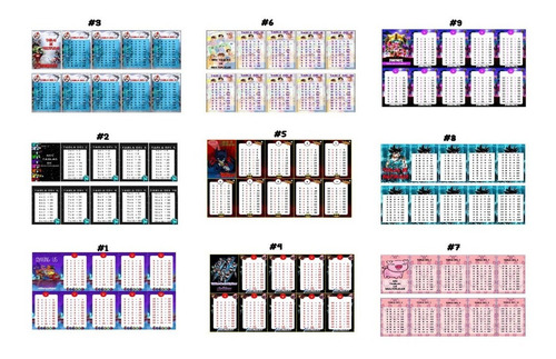 Llaveros Didacticos Tablas De Multiplicar 20 Pz (Usado)