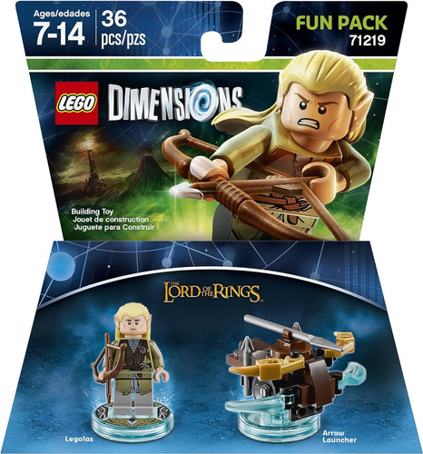El Señor De Los Anillos Legolas Fun Pack  Lego Dimensions