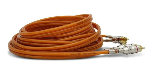 Imagem 3 de 3 de Cabo Coaxial Rca Kx3 Linha Profissional Flexível 5 Metros