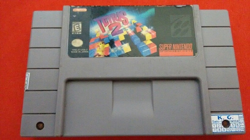 Jogo Super Nintendo Tetris 2 Original 