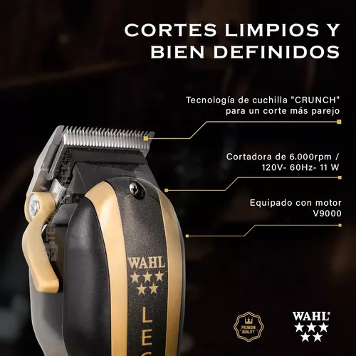 Máquina Cortadora de Cabello Inalámbrica Profesional Legend WAHL – TEKLIFE