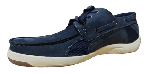 Imagen 4 de 4 de Zapato De Cuero Nautico Goodyear Con Cordones
