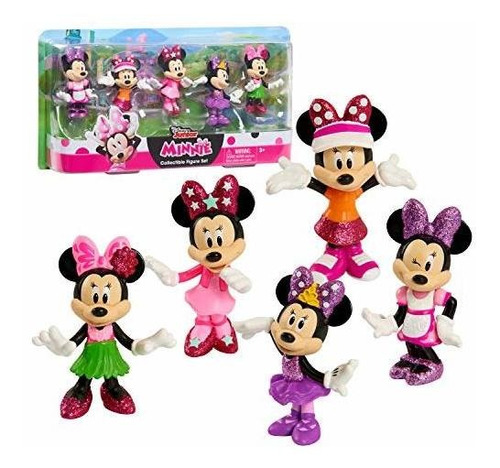 Conjunto De Figuras Coleccionables De Minnie Mouse