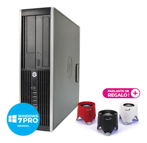 Pc Hp 6200sff I5-2400 4gb/250gb Win7 + Parlante De Regalo (Reacondicionado)