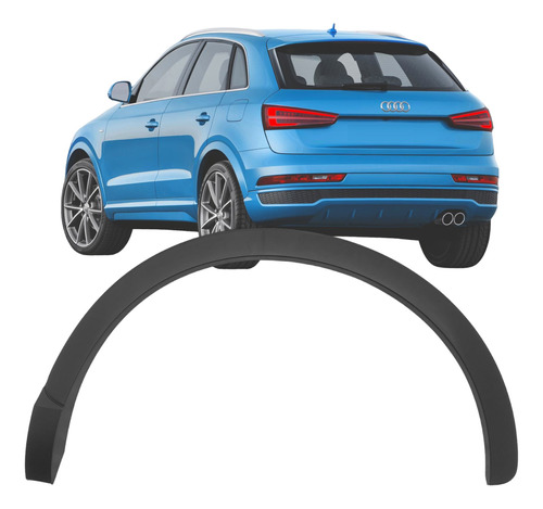 Alargador Paralama Traseiro Audi Q3 2011 2012 A 2019 Esquerd