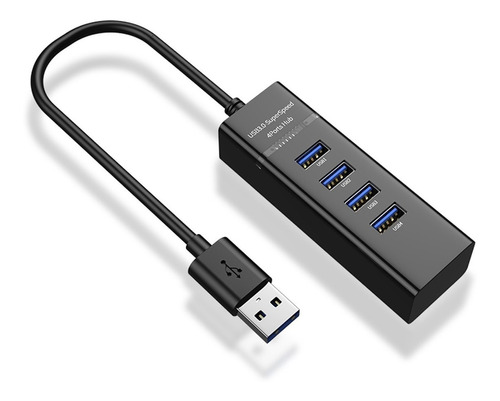 Multicontacto Hub 3.0 Usb Concentrador Para Pc/mac/xbox