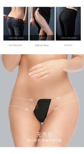 Moda Lenceria Tanga Forma C String Invisible Panty Bragas