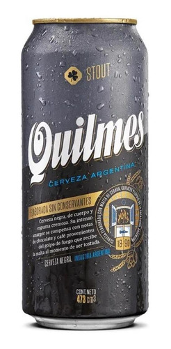 Cerveza Quilmes Stout 473 Ml Negra Oferta Fullescabio