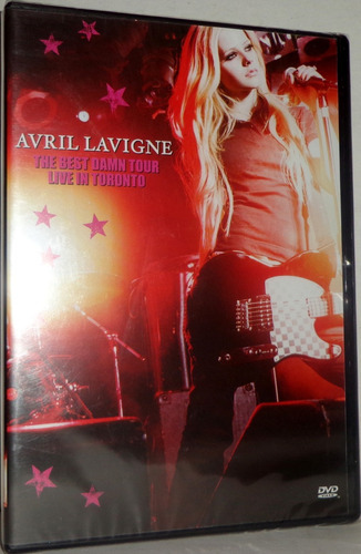 Dvd Avril Lavigne - La mejor gira de Damn en vivo en Toronto