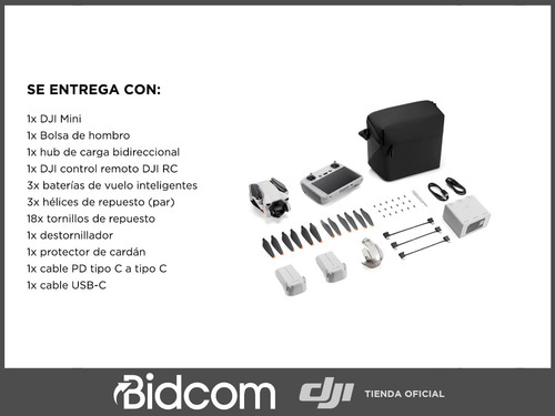 Drone Dji Mini 3 Fly More Combo Dji Rc Tienda Oficia