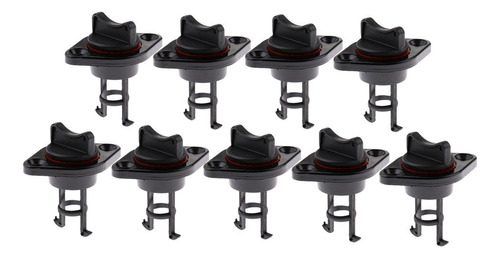 9x 1 Nylon Marine Boat Drain Plug Kayak Hull Transom Bung