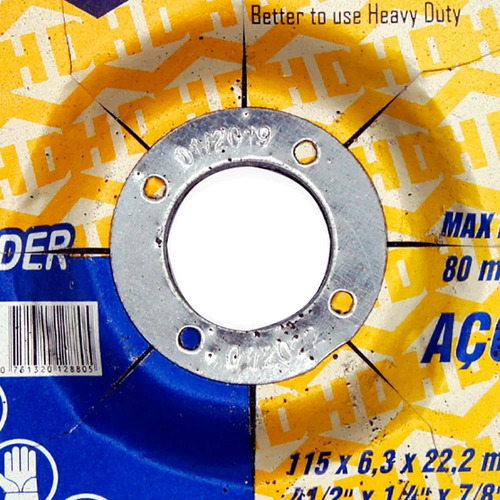 Heavy Duty Cor Disco Desbaste Grinder 115 X 6,3 X 22,2mm
