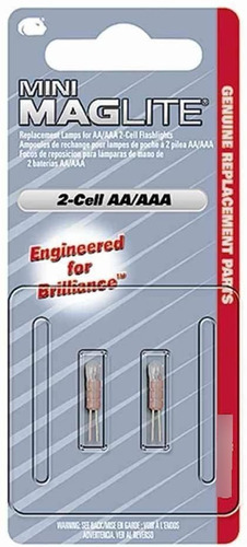 Repuestos Maglite Bulbos Xenon Para Mini 2-cell Aa/aaa