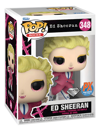 Ed Sheeran Bad Habits Exclusivo Brilla #348 Funko Pop! Music