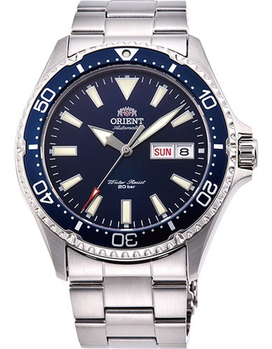 Orient Kamasu Diver Automatico Zafiro Ra-aa0002l Foto Reales