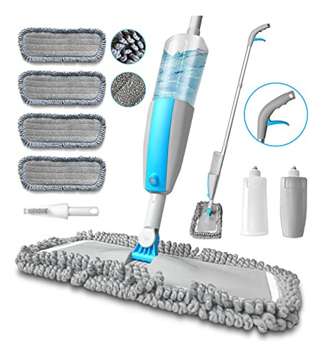 Mops, Microfiber Spray Mops For Floor Cleaning, Dust Cl...