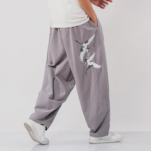Pantalones M-5xl Br Para Hombre De Talla Grande Hip Hop Hare