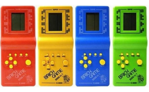 Consola Portátil Tetris Brick Game 9999 En 1