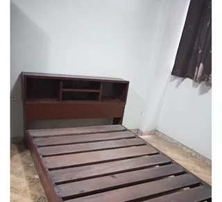 Vendo Remato Cama De Caoba Con Cabecera Sin Colchon