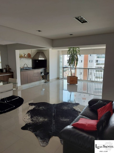 Imagem 11 de 30 de Apartamento Alto Padrão 200 M² - 3 Suítes/4 Vagas A Venda Jardim Anália Franco/tatuapé - Ap00255 - 69316004