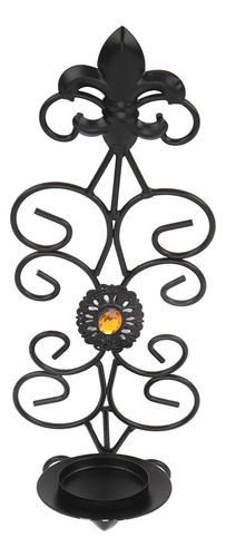 Candelabro De Pared Retro Con Incrustaciones De Diamantes