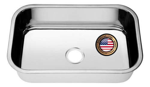 Cuba Pia Numero 2 Cozinha Inox 56x34x17 + Válvula American