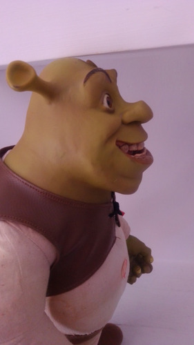 Muñeco Shrek Con Audios Y Etiqueta Mcfarlane 2001 38cm (Usado)