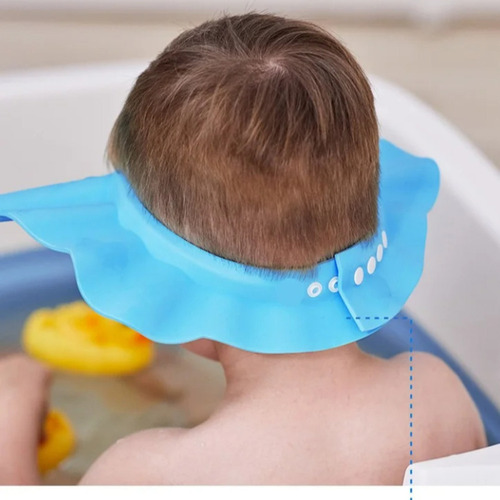 Gorro De Ducha Para Bebé, Gorro De Champú Ajustable