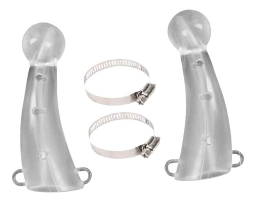 2x Protetores De Chifre De Gado Tainhas De 17cmx5cm