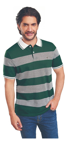 Playera Hombre Multicolor Tipo Polo 906-25